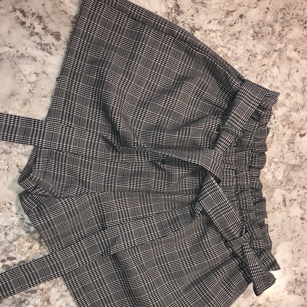 NWOT - Tie Striped Shorts